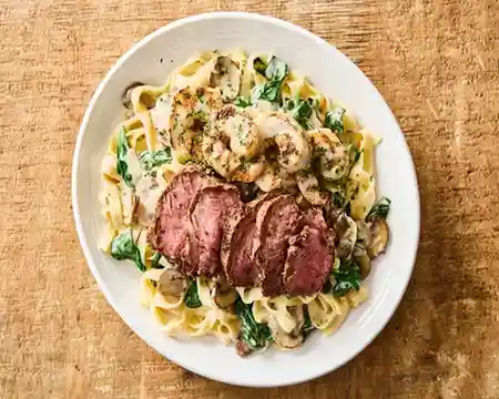 NEW! Filet & Shrimp Toscana